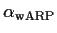 $\alpha_{\rm wARP}$