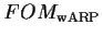 $FOM_{\rm wARP}$