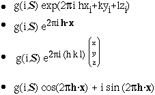phase expressions